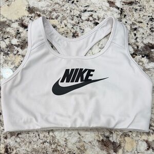 Nike Women's White Sports Bra